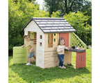 Smoby Life Nature Playhouse & Kitchen – Kids Outdoor Garden Playhouse