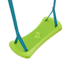 Forest Multiplay Single Wooden Swing Set and Slide