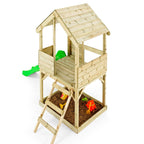 TP Wooden Multiplay Playhouse with Slide
