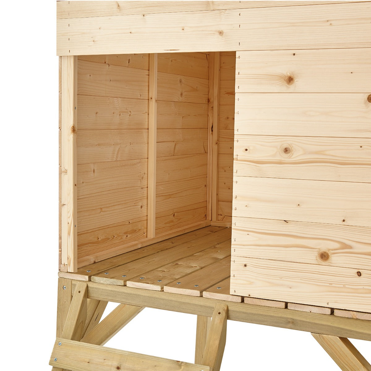 TP Sunnyside Wooden Tower Playhouse with Slide
